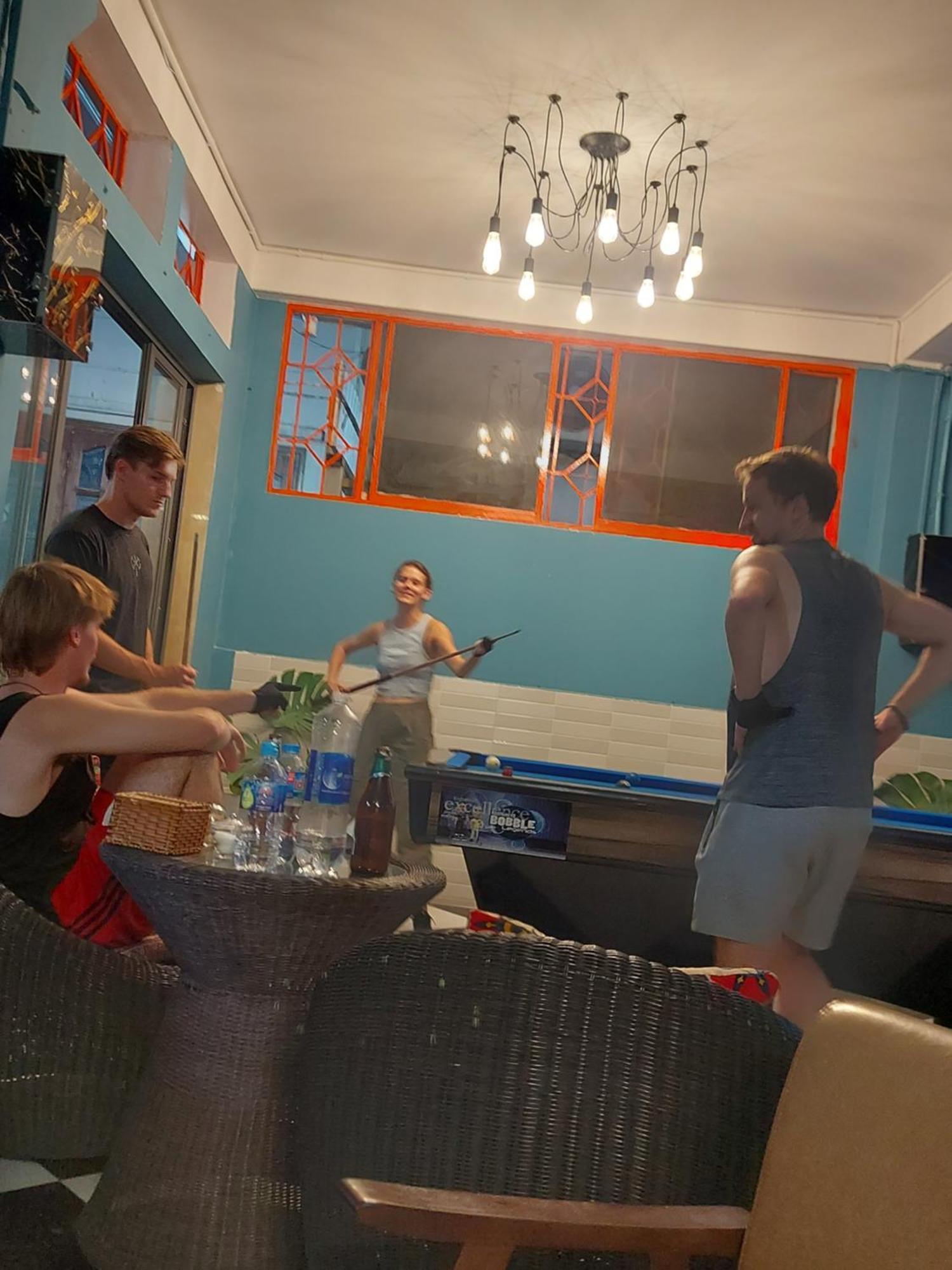 Saigon Rooftops Hostel โฮจิมินห์ซิตี้ ภายนอก รูปภาพ